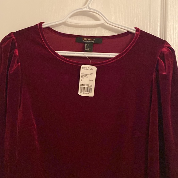 Forever 21 L/S Puff Sleeve - Picture 3 of 4